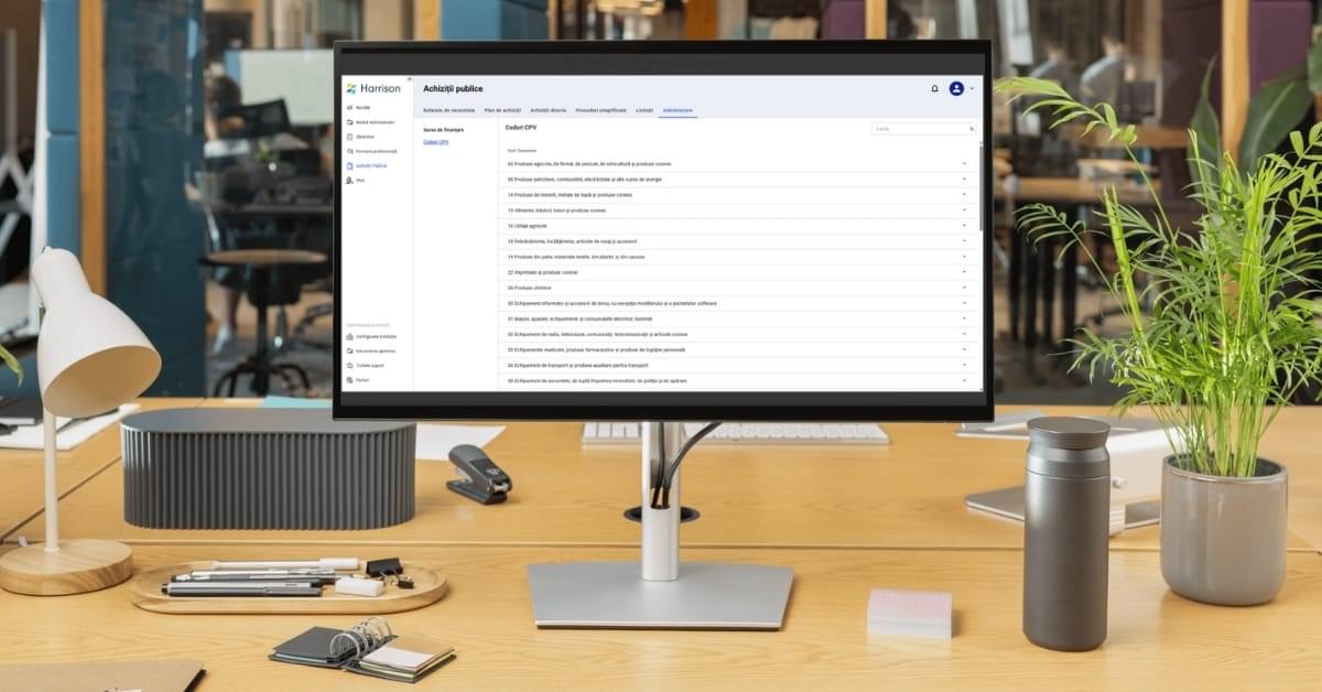 harrisonapp-modul-achizitii-publice